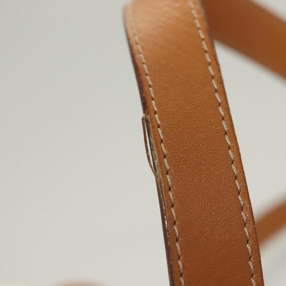 CELINE Macadam Canvas Shoulder Bag Pvc Beige Gold - Picture 9 of 13